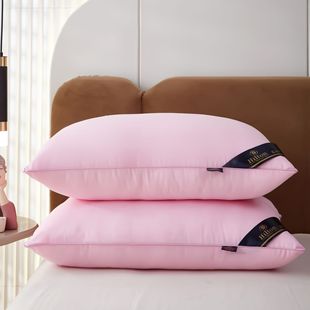 Hilton feather velvet pillow five-star hotel home pillow core cervical pillow core