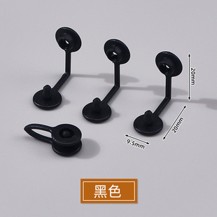 Disposable One-piece Two-in-one Buckle Plastic Hangtag Anti-theft Buckle Anti-disassembly Buckle and Female Buckle Fixed Buckle Identification Band Wrist Band