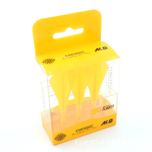 CUESOUL/Q 3 Pack AK8 Series Diamond Shape Racing Club Integrated Dart Tail Set