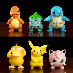 Pet Pokemon Blind Box Pikachu Pokemon Jenny Turtle Ornaments Duck Hand-made Doll Gift