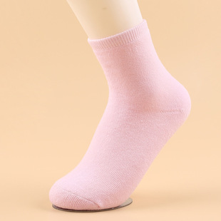 Socks Women's Winter fleece-lined Thickened Warm Towel Socks Women's Mid-tube Moon Socks Winter Floor terry socks for Women