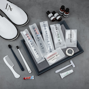 B&B Hotel Disposable Toothbrush with Paste Soft Bristles Wide Head Toothbrush Hotel Supplies Disposable Toiletries Set