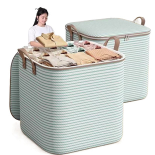 Wholesale clothes dustproof storage bag capacity household finishing bag quilt clothing moving packing luggage moisture-proof bag