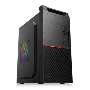 Free shipping ATX desktop computer host side through 3.0 game glass size empty chassis power supply water-cooled back line M