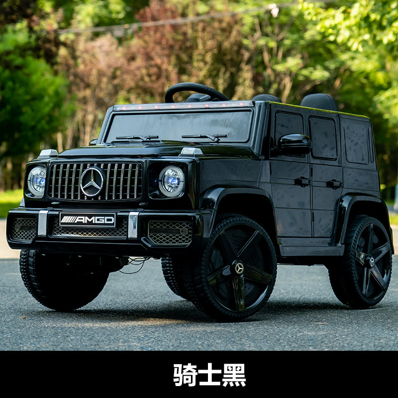 Mercedes-Benz G-Class bolalar elektr avtomobili, yo'ltanlamas, to'rt g'ildirakli masofadan boshqarish pulti, ikki tomonlama o'yinchoq mashina, ikki o'rindiqli bolalar aravachasi, to'rt g'ildirakli haydovchi.