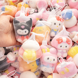 Egg party decompression net red explosions decompression children's toys wholesale gift doll stall slow rebound pinch music