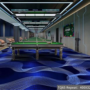 Billiards Hall Carpet Office Full Shop Large Area Hotel Commercial Carpet Sound Insulation Flame Retardant Nylon Billiards Room