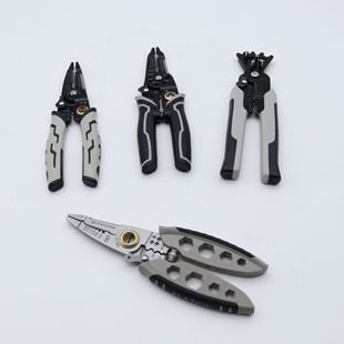 Multi-function wire stripper electrician wire crimping pliers manual wire stripping pliers wire pliers multi-specification factory wholesale