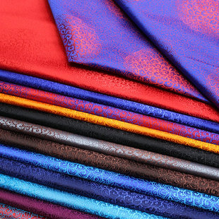 Chinese Style Tang Dress Cheongsam Children's Wear Mongolian Robe Movie Antique Decorative Pillow Brocade Jacquard Silk Fabric