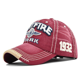 Stereo Embroidered Baseball Cap Old Embroidered Cap Retro Cap Sunscreen Sun Hat Men's Hat