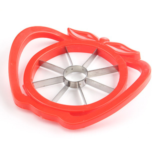 Jianghu stall large stainless steel fruit cutter fruit cutter with handle fruit splitter apple cutter