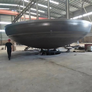 Customized Overall Head 345R Pressure Vessel Flats Bottom Head Oval Head Large Diameter Thick Wall Pipe Cap National Standard