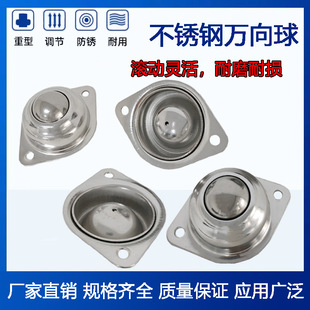 Bull eye wheel stainless steel universal ball ball CY-15-25A thickened transfer ball one-inch bull eye bearing machine tool wheel