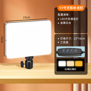Мобильный телефон Live Photo Light Light HD Full Screen камерная фотосъемка светит портрет 11-дюймовый квадратный плоский свет