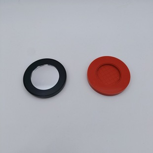Round magnet blush box cosmetic makeup bag material round magnetic concealer packaging can be replaced