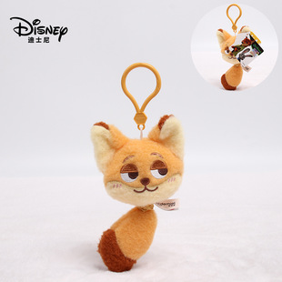 Disney Genuine Crazy Animals Judy Nickfen Couple Leopard Police Plush Pendant Backpack Hanging Accessories Bag Accessories