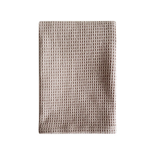 Pure cotton plain waffle dish towel pineapple scouring pad kitchen rag cross-border can be labeled