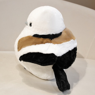Cute Crooked Tits Plush Toy Large Pillow Grasping Machine Pillow Home Decoration