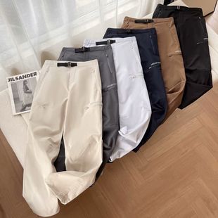 Large factory orders spring lovers charge soft shell pants outdoor windproof waterproof hiking parachute pants casual pants