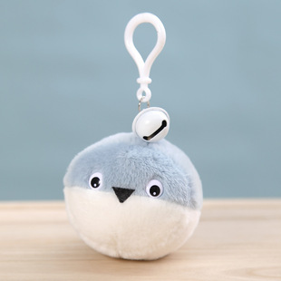 Lejier capabala doll plush toy keychain backpack pendant wagging tail capybara spit bubble