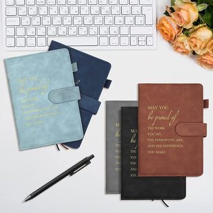 Magnetic buckle notebook custom gift set Amazon cross-border hot-selling business office meeting notepad
