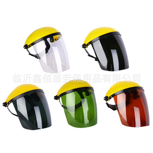 Factory supply protective screen PC heat insulation high temperature resistant welding mask anti-impact anti-splash splash protective mask