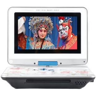 Jin Zheng 1010 full format mobile DVD12 inch disc reader singing machine HD square dance DVD video player