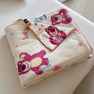 Class A Baby Milk Knitted Summer Quilt Single Double Wrapping Summer Quilt Air-conditioning Quilt Kindergarten Nap Quilt Wholesale