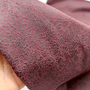 Burst crack suede pressure gilding imitation leather velvet clothing shoes bags sofa imitation leather fabric factory spot