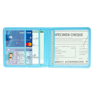 New Multi-function Car ID Holder Passport Card Bag Cross-border Air Ticket Storage Simple