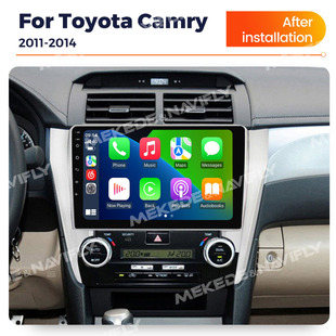 Применимо к Toyota Camry 2011-2014 Android большой экран центральной навигации 8 256G
