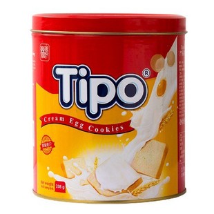 Vietnam Imports Tipo Milk Flavor Bread Dried Meal Substitute Nutritional Breakfast Crispy Biscuits Dim Sum Snacks New Year's Goods