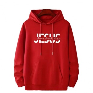 2024 зимний трансграничный европейский и американский новый алфавит JESUS Fashion с флисом свитера