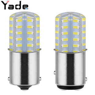 Автомобиль светодиодный стоп-сигнал вспышка 1157 1156 3014 48smd мотоцикл задний фонарь указатель поворота