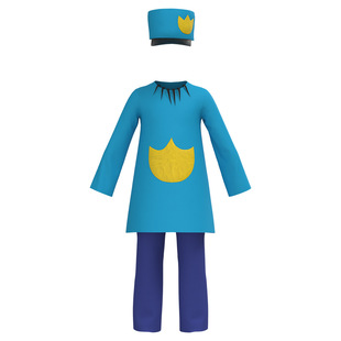 Cross-border New Detective Dog Cos Movie cosplay Costume Halloween Children Performance Costume