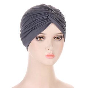 Brushed milk silk twist cap