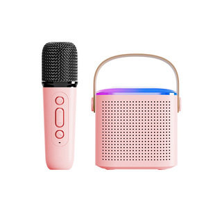 Портативный Bluetooth K Song Audio Портативный открытый сабвуфер семейный хор с микрофоном динамик рабочий стол мини-стерео