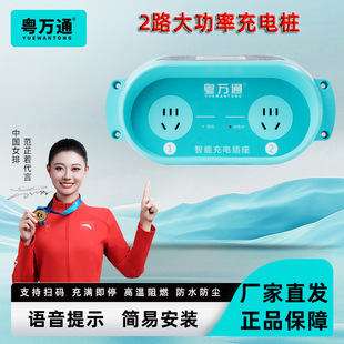 Yue Wantong мощный аккумулятор Автомобильная зарядная свая Двусторонняя интеллектуальная зарядная розетка Аренда комнаты электромобиль зарядная свая