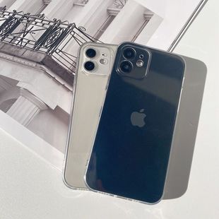 Для Apple 6S 7 8 14Plus 12 13Mini 11Pro XR прямой край король Прозрачный чехол для телефона из ТПУ