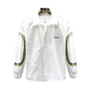 Japanese Style Retro Long-sleeved Shirt Men's Fashion Brand High-end Spring and Autumn New Pure Cotton Loose All-match Casual Shirt Jacket