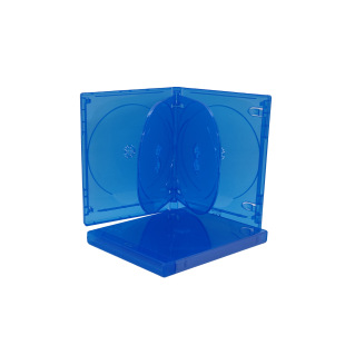 16mm BLUE blue Light Box 5/6 Disk Box CD Box DVD Box
