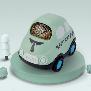 Children's toy car Boys and Girls children's pull-back car inertia car helicopter police car bus small gift