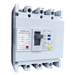 Shanghai People's CM1L Leakage Circuit Breaker Three-phase Four-wire Molded Case Leakage Protection Switch 12 250A 630A