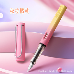 Hero Pen 359 Zhengzi Начальная школа три специальных высокого вида каллиграфическая практическая ручка сменный чернильный мешок ручка оптом