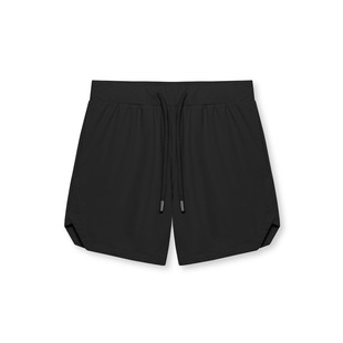 New American sports casual shorts men's woven quick-drying back zipper pocket fitness workout solid color pants