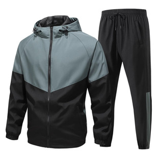 Men's Casual suit Autumn Men's Jacket suit Sports Youth Fashion Handsome Fashion Brand Men's European Size