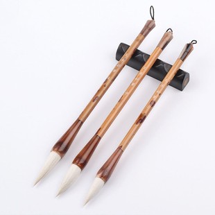 Factory Calligraphy Traditional Chinese Painting Yanghao Dou Pen Grasping Pen Large and Medium small size Yanghao Beginner Training Course Practice Traditional Brush