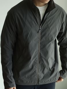 Casual Men's Jacket Thin Lightweight Spring and Summer New Style Vertical Collar Jacket Business Jacket Men's Sunscreen in stock Simple