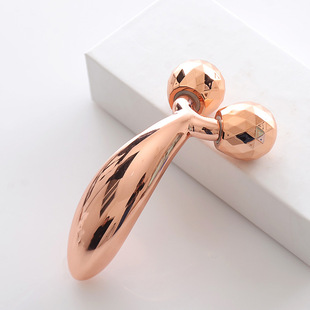 Factory straight hair 3D roller Gold Stick roller vibration gold stick 3d roller face slimming instrument beauty stick