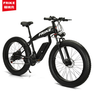 Source manufacturer lithium Florrick 26 inch lithium battery fat tire snow cross-country electric power bicycle mountain bike tram